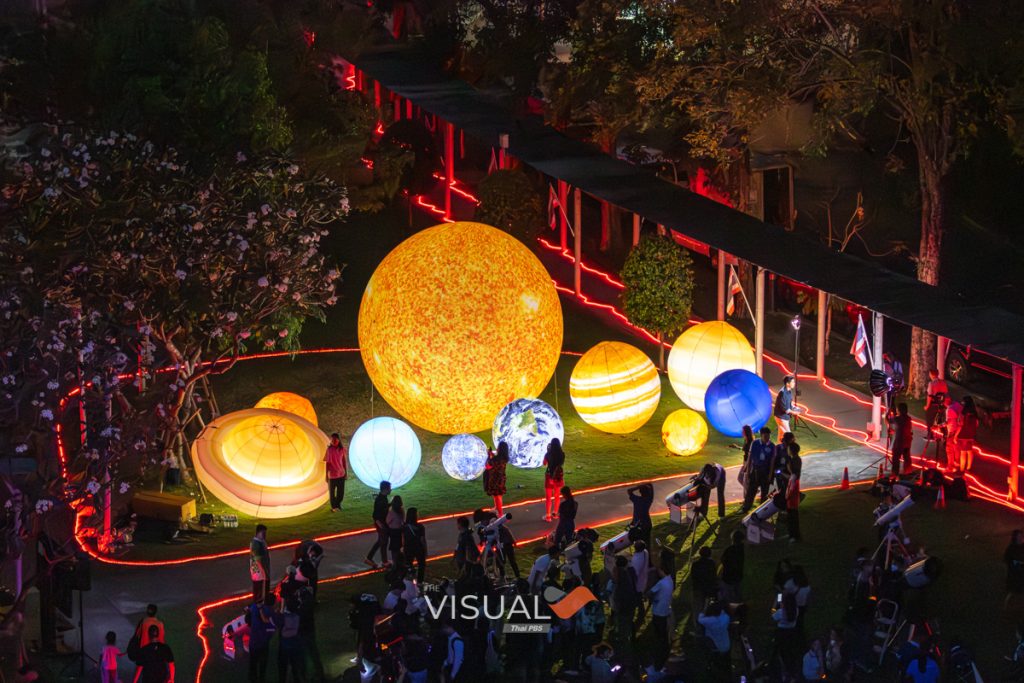 บรรยากาศงาน “Hora • Star • Paradox ส่องดาว เล่าดวง รหัสฟ้า...ชะตาคน” ที่ไทยพีบีเอส