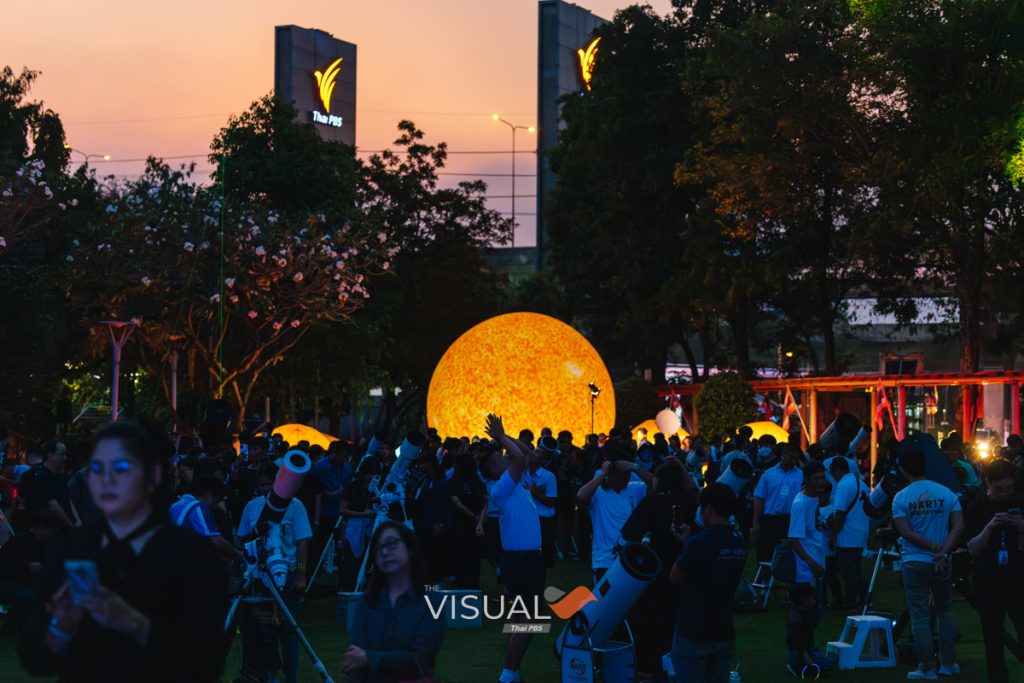 บรรยากาศงาน “Hora • Star • Paradox ส่องดาว เล่าดวง รหัสฟ้า...ชะตาคน” ที่ไทยพีบีเอส