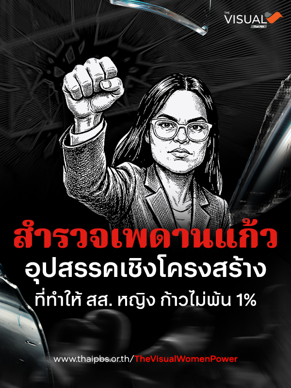 สำรวจเพดานแก้ว: อุปสรรคขัดขวาง สส. หญิง 1% ในรัฐสภาไทย