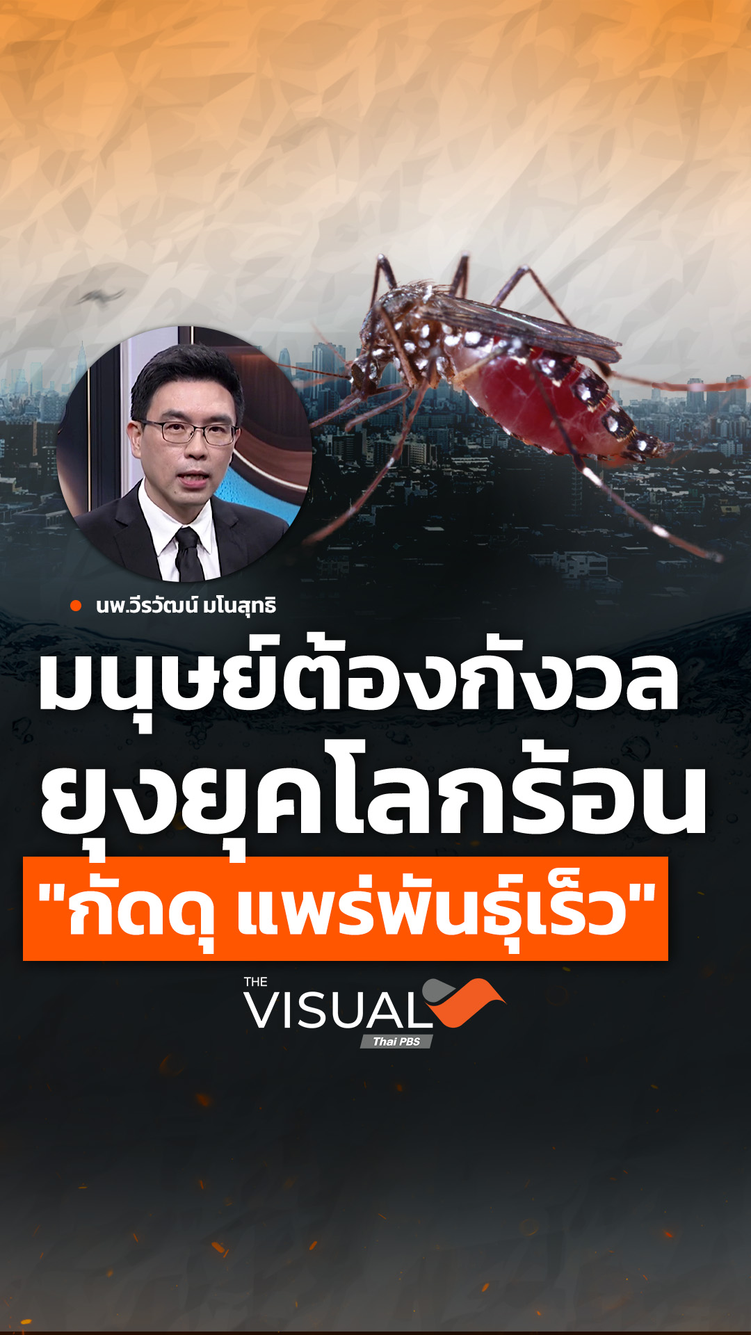 มนุษย์ต้องกังวล ยุงยุคโลกร้อน “กัดดุ แพร่พันธุ์เร็ว”