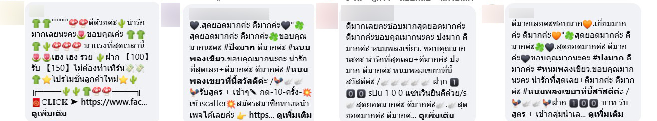 คอมเมนต์เกี่ยวกับการพนัน 