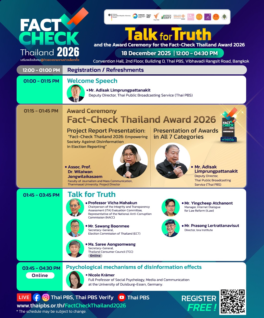 the Fact-Check Thailand Award 2026
