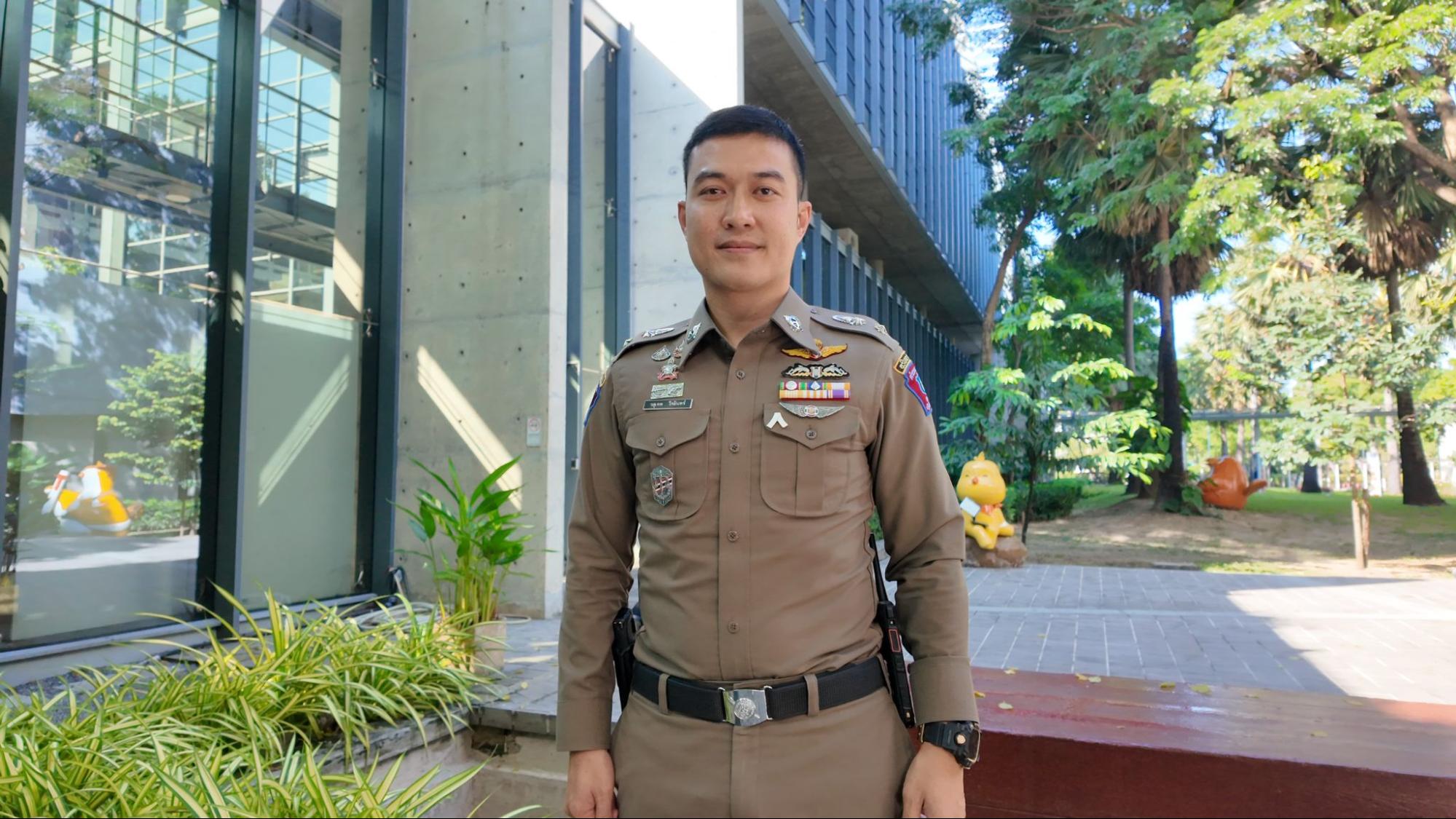 พ.ต.ท. วสุเทพ ใจอินทร์ รองผู้กำกับการสายตรวจ กองบังคับการสายตรวจและปฏิบัติการพิเศษ สำนักงานตำรวจแห่งชาติ 