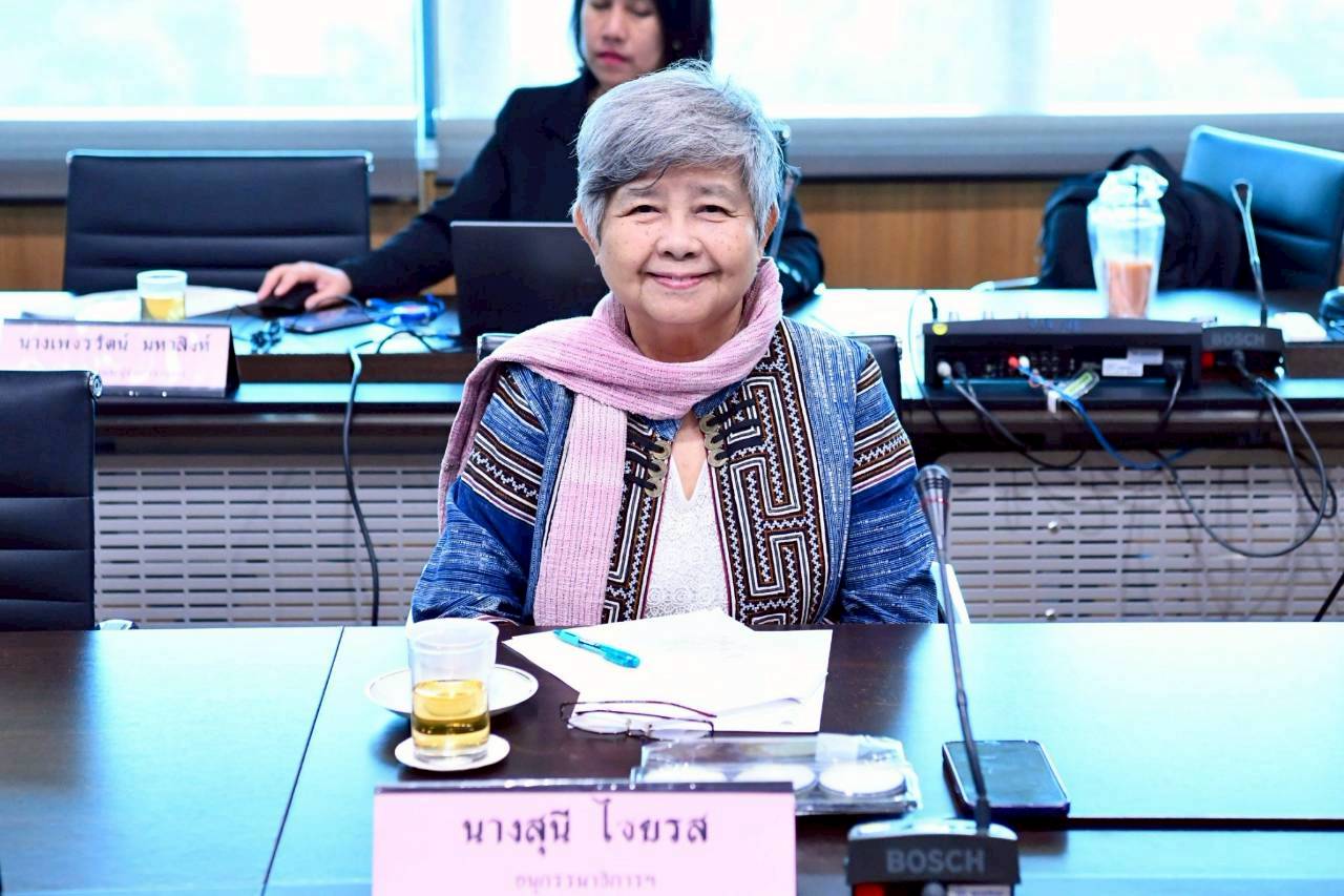 Asst. Prof. Sunee Chaiyaros, Chairperson of the Working Group for Universal Early Childhood Welfare