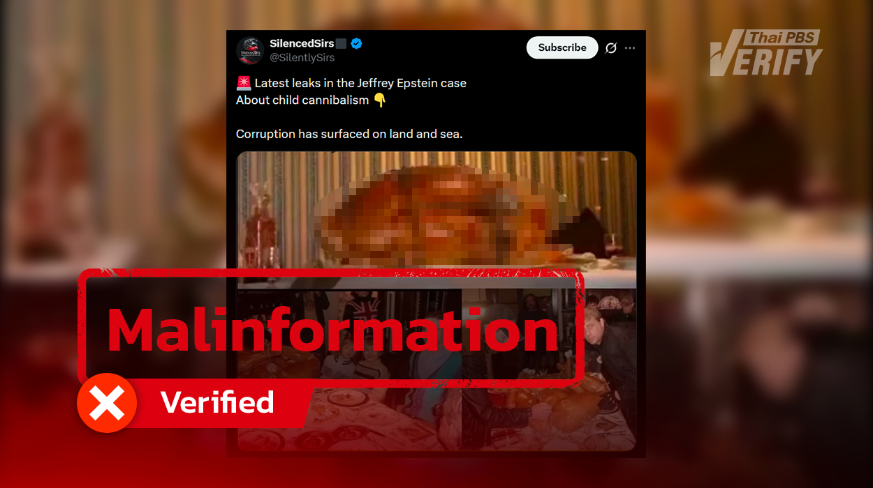 “Cannibalism party” in alleged “Epstein files” images revealed as footage from horror film