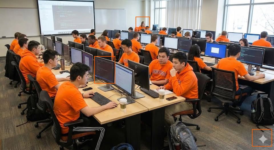 ภาพที่สังเกตด้วยตาเปล่าที่เห็นความผิดปกติของภาพ 