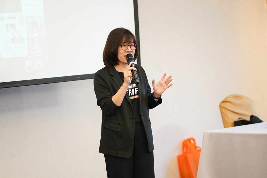 Thai PBS Digital Media Director Ms. Kanokporn Prasitphon (file)