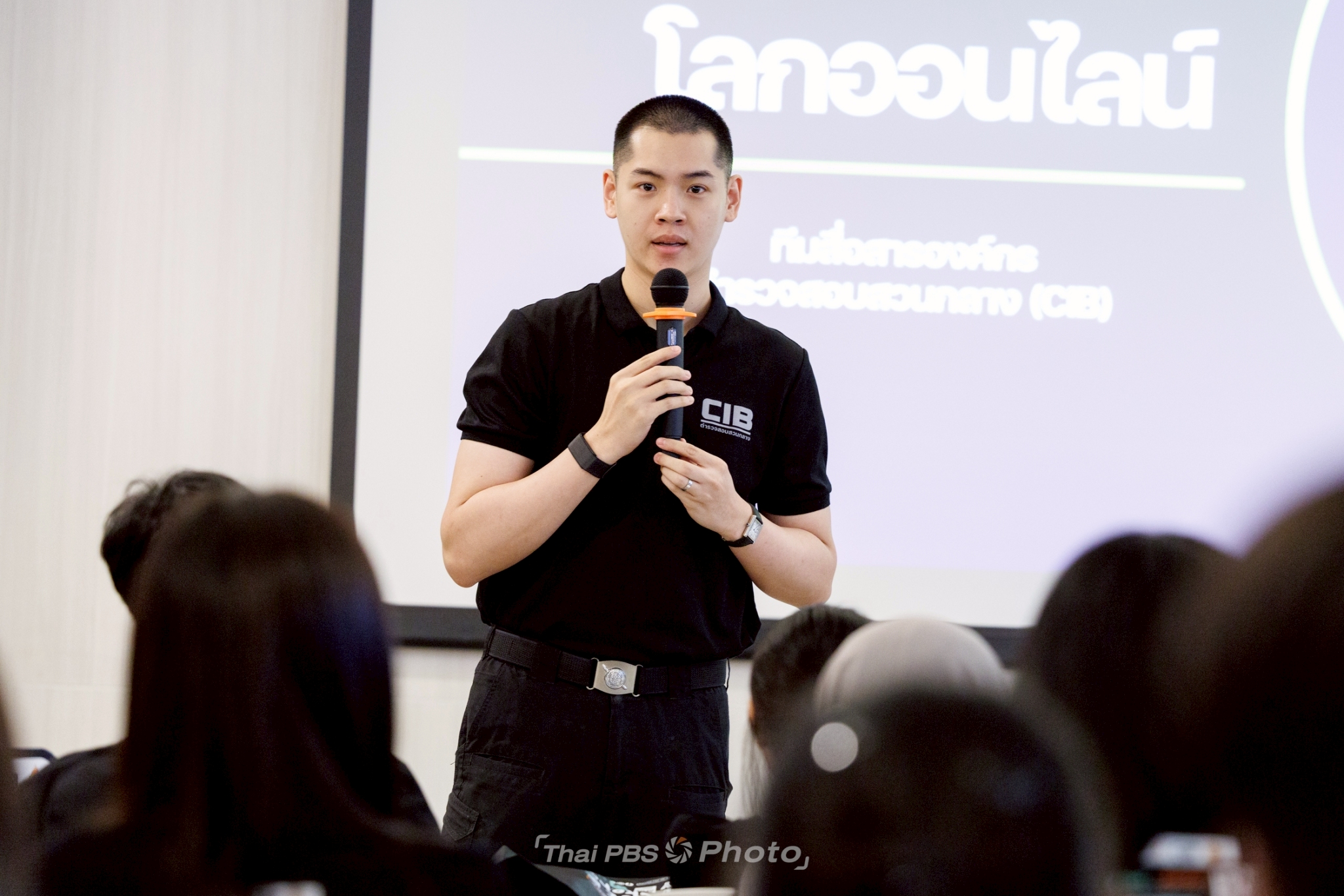 ร.ต.อ.นนทพัทธ์ อินทรศวร  ทีมสื่อสารองค์กร CIB